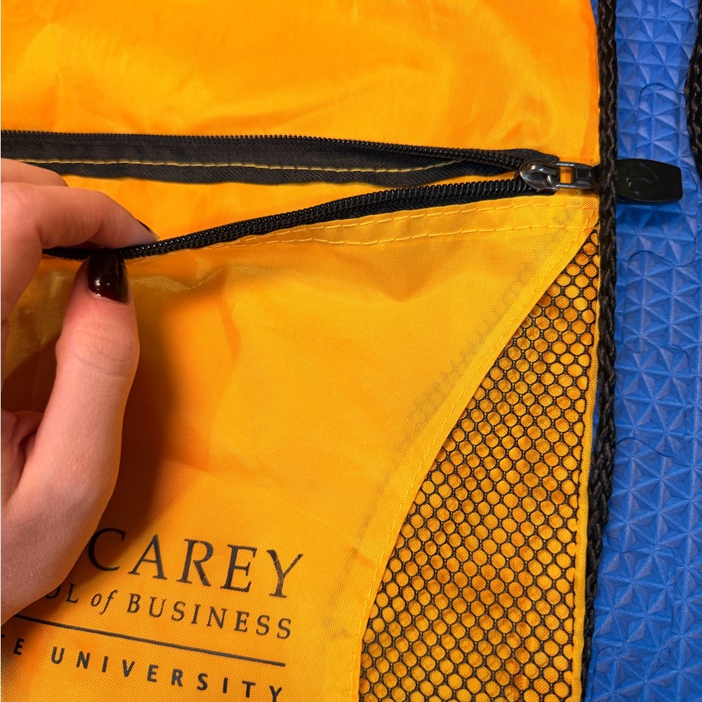 ASU Gold Drawstring Backpack - Picture 4 of 5